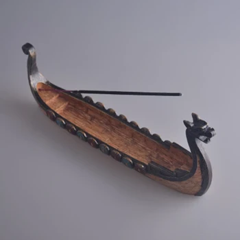 Nové 2019 1Pc Loď Dragon Kadidlo Ručne Maľované Kadidlo Horák 24*12*5 cm Domov Figúrky & Miniatúr, veľkoobchod