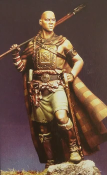 1/32 staroveký bojovník so stojanom Živice obrázok Modelu súpravy Miniatúrne gk Unassembly Nevyfarbené