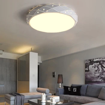 Nový Moderný LED stropné lustre pre obývacie izby, spálne, kuchyne krúžok luster osvetlenie Ac90-260V Hliníkové Svietidlá