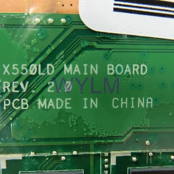 X550LA S i5-4210CPU REV2.0 doske Pre ASUS X550LA X550LD Notebook doske DDR3 60NB02FA-MBF000 testované Dobre funguje