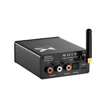 Nové XDuoo XQ-50 Pro Bluetooth 5.0 CS8406 Digitálny Čip Audio Prijímač, Prevodník Podpory PC USB DAC