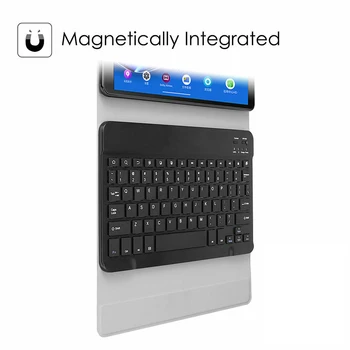 Odnímateľný Wierless Klávesnice Prípad Tabletu Pre Huawei MatePad 10.4 V6 2020 Bluetooth Wireless Keyboard Stand Ulta-Slim Flip Case