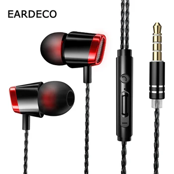 EARDECO Originálne Káblové Mobilné Slúchadlá Stereo In-Ear Telefónne Slúchadlá Slúchadlá 3,5 mm Slúchadlá Basy Slúchadlá s Mikrofónom Slúchadlá