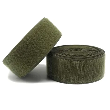 2 m*3 cm Olivový Zelená Nylon Velcros Upevnenia Pásky Žiadne Lepidlo Šitie Magic Slučky Háčik Nálepky Pásy Oblečenie Stick Pásky Velcroing