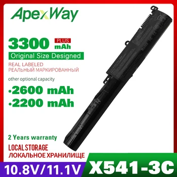Apexway A31LP4Q A31N1601 Notebook Batéria pre Asus A541UA X541NC3450 A541UV X541S F541NA X541SA F541SA F541UA F541UV P541NA R541UA
