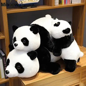 50-90 cm Roztomilý China Panda Plyšové Hračky pre Deti Plnené Aniaml Medveď Deti Bábika Mäkké Cartoon Spánku Vankúš Narodeniny Darček pre Dievčatá