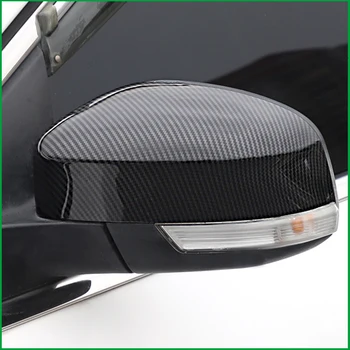Pre Ford Focus MK3 2012-2017 Spätné Zrkadlo Shell Nahradiť Pôvodné Dvere, Bočné Krídlo Zrkadlo Pokrytie Spp ABS Uhlíkových Vlákien Vzhľad Výbava
