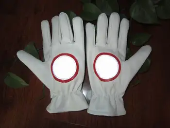 Ideálny reflexné dopravné pokyn, rukavice originálne kožené rukavice policajná hliadka logo rukavice zimné pomocou