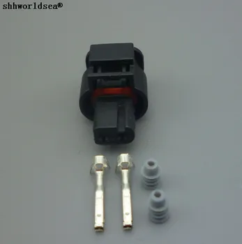 Shhworldsea 2 Pin 872-857-561 Auto brzdový kľúč: Elektromagnetický Ventil Plug Auto Vodotesný Kábel Konektor Pre VW Audi