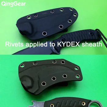 50pcs dierkami pre DIY Kydex Plášť Huning nôž Časti, Vonkajší Nástroj Príslušenstvo