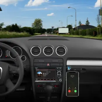 Bosion 2 Din GPS Android 10 Auto DVD Prehrávač Rádia pre Audi A4 B8 S4 B6 B7 RS4 8E 8H B9 Sídlo Exeo2002-2008 Multimeida Navigáciu