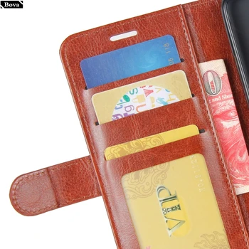 Pu Kožené puzdro pre HTC U11 držiteľa karty kryt puzdro pre HTC U11 Oči / Plus / Život prípade ochranný kryt retro telefón prípade
