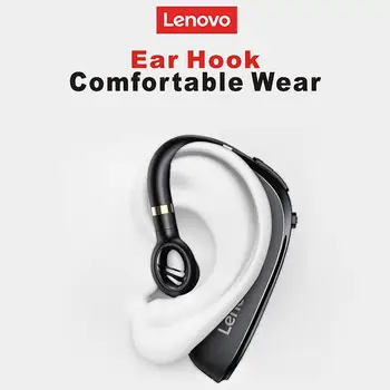Originálne Lenovo HX106 Bluetooth Slúchadlá HD Hovorov Bezdrôtové pripojenie Bluetooth 5.0 Headset S Mikrofónom Pre Jazdu Stretnutie na Zníženie Hluku