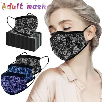 100ks/Veľa Jednorazových Dospelých Ochranné Medic Maska Proti Prachu 3 Vrstvy Filter Strmeň Non Tkané Tvár, Ústa Maska pre Mužov, Ženy