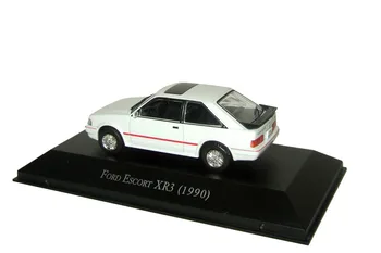 Som XO 1:43 Ford Escort XR3 1990 boutique zliatiny auto, hračky pre deti, detský hračky Model, originál krabica