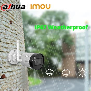 Dahua imou 4CH CCTV kamerový Systém Audio Záznam, IP67 Vodeodolný Vonkajší P2P Wifi IP Bezpečnostné Kamery Nastaviť Video Dohľad Auta