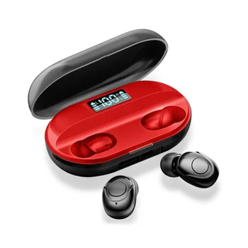 T2 Mini TWS Bluetooth 5.0 Bezdrôtový Digitálny Displej Stereofónne Slúchadlá Slúchadlá