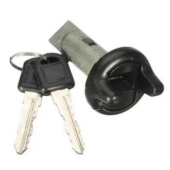 Kľúč zapaľovania Prepínač Lock Valec + 2 Tlačidlo Pre Pontiac/GMC/GM/Chevy LC1353 702671 Plastové a Kovové Strieborné