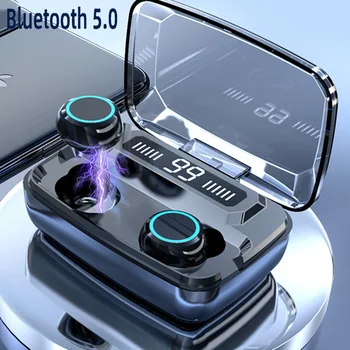 Tws Športové 5.0 Náhlavnej Súpravy Bluetooth Bezdrôtové Slúchadlá Bluetooth Nepremokavé Bezdrôtové Slúchadlá Bluetooth Headset Potlačením Hluku
