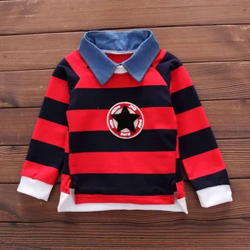 Jar, Jeseň Deti Voľnočasové Oblečenie Baby Boy Girl Pruhované Tričko Nohavice 2ks/nastaví Dieťa Dieťa Výstroj Batoľa Módne Tepláková súprava