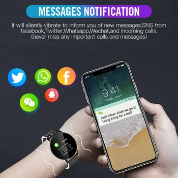 Reloj Módne Bluetooth Smart Hodinky Mužov Smartwatch Ženy Hodinky Šport Fitness Tracker WhatsApp Náramok Hodiny pre Android, IOS