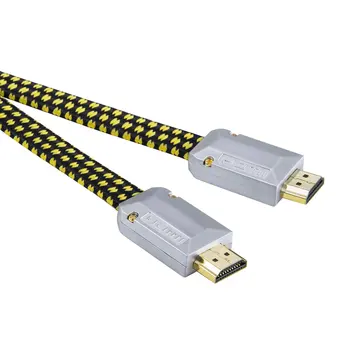 2019 Micro HDMI HDMI Kábel 1M 2m 3m 5m 3D 4K Male-Male Vysokej Premium pozlátený HDMI Adaptér pre Tablet HDTV Fotoaparát PC