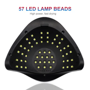 LKE SLNKA X Nechty, Vlasy 114W UV LED Lampa Lampa na Nechty, poľský Stroj Pre Gélové Nechty Umenie Automatické Ruky Senzor nail Art Nástroje