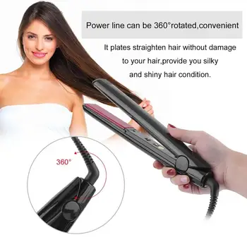 Ultrazvukové Vibrácie Elektrické Hair Straightener Výkonný Infračervený Starostlivosť o Vlasy Styling Stroj Rýchlo Warm-Up-EU/US Konektor