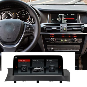 Auto Multimédiá GPS Zvuk Rádia Pre BMW X3 X4 F25 F26 2011~2016 Pre CIC NBT CarPlay TPMS Android Navigačný