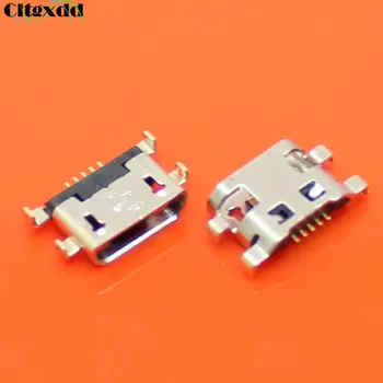 Cltgxdd 5 pin Micro USB konektor zásuvka nabíjací port konektor pre Lenovo A708t S890 pre Alcatel 7040N pre HuaWei G7 G7-TL00