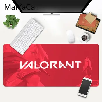 MaiYaCa Osobné Cool Fashion Valorant logo Gumová Podložka na Myš Hra Gaming Mouse Mat xl xxl 900x400mm pre Lol dota2 cs go