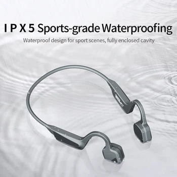 SANLEPUS V10 Otvorené Ucho Bezdrôtový Kostné Vedenie Slúchadlá HD Hovoru Športové Headset IPX6 Nepremokavé Beží Slúchadlá BT 5.0