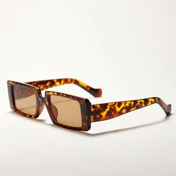 Nauq trend obdĺžnik malé rám sunglasse pre ženy 2020 luxusné značky retro okuliare mužov candy farby slnka ženské okuliare UV400