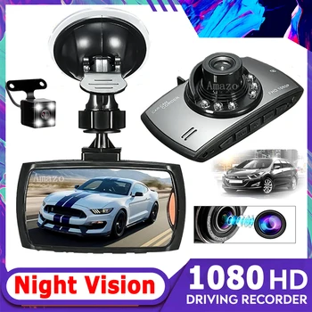 G30 Dash Cam Auta DVR Dash Kamera, videorekordér 1080P Dashcam Cyklus Nahrávanie Nočné Videnie Široký Uhol Video Registrátora