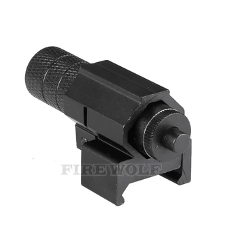 Taktické Red Dot Mini Červeným Laserovým Zameriavačom Chvost Prepínač Pištole Predĺžiť Potkan Chvost Lov Optika