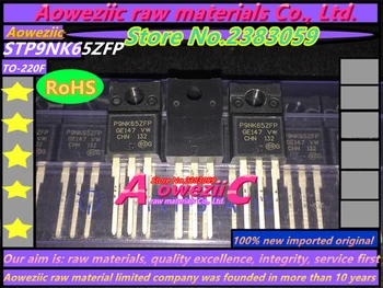 Aoweziic nové dovezené pôvodné STP9NK65ZFP P9NK65ZFP NA FET-220F 9A 650V