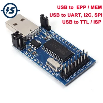 CH341A Programátor USB na UART/IIC/SPI Konvertor Paralelný Port Converter, palubný UART a SPI/I2C Prevádzkový Indikátor Lampa