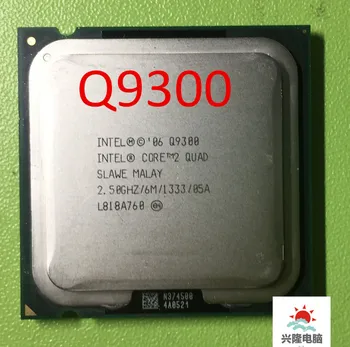 Pre lntel 2 Quad Q9300 Procesor 2.5 GHz /6MB Cache/ FSB 1333 Ploche MAS 775 CPU (pracovné Doprava Zadarmo)