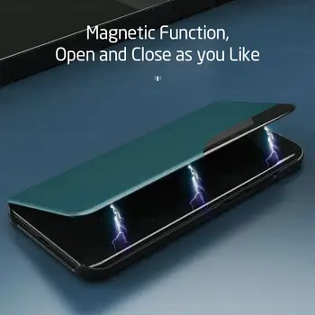 Magnetické Flip Telefónu Prípade Pre Xiao Poco X3 NFC M3 10 TON Pro 10 Lite Shockproof 360 Mäkké Zadné Kryty Na Xiomi Redmi 9C 9A 9T Armor