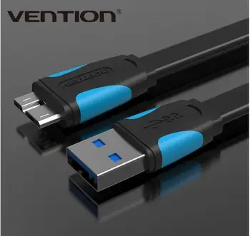 Vencie Super Speed USB 3.0 A-Micro-B Kábel na Prenos Údajov Kábel Na Prenosný Pevný Disk Gt Note3 Galaxy S5
