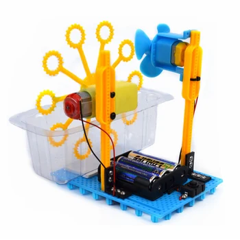 Malé Kladivo PARY DIY Bublina Blistri Robot Stroj Vzdelávacie Súprava Hračiek