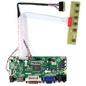 Yqwsyxl riadiacej Dosky Monitora Držiak pre HSD100IFW1-A00 HDMI+DVI+VGA LCD LED displej Regulátora Rada Ovládač