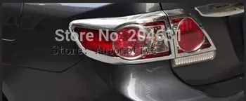 Vysoká kvalita ABS chrome Pre Toyota Corolla 2011-2013 zadné zadné svetlo lampy kryt 4pcs/set