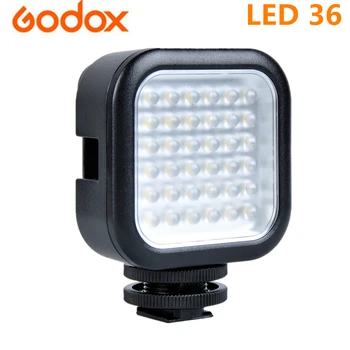 Godox LED-36 Fotografický Osvetlenie LED Svetlo na Čítanie pre Digitálny Fotoaparát, Videokamera DV DSRL Mini DVR 5500-6500K CCT