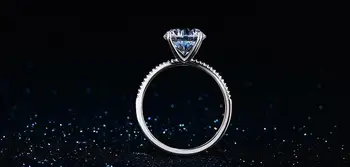 Klasické Luxusné Real Pevné 925 Sterling Silver Ring Srdcia Zirkón Svadobné Šperky, Zásnubné Prstene Pre Ženy, Dievča