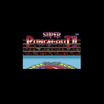 Super Punch-Out!! Verziu NTSC 16 Bit 46 Pin Veľké Sivé Hra Karty Pre USA Hra Hráčov
