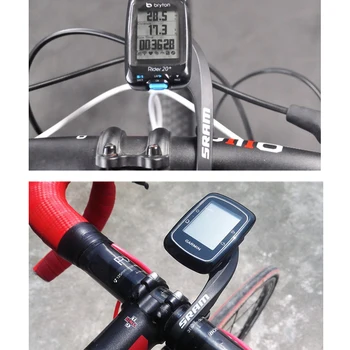 Požičovňa Počítačov Mount Držiak Rýchlomer Riadidlá Extender Bicykli Stopky GPS Držiak Pre GARMIN Edge 200 520 820 1000 3-farba