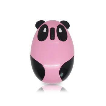 Cartoon Bezdrôtová Myš Optická Myš Bluetooth 1200 DPI Roztomilá Panda Mini Dobíjacia Myš Pre Notebook PC Pre Deti, Dievča Dary
