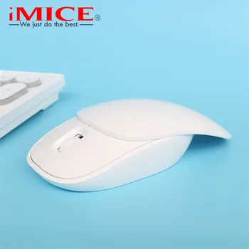 IMICE E-1100 2.4 G Bezdrôtový Jazdca Vypnúť Myši Prenosné Pás Pre Office Počítač PC Desktop Hráč Notebook Tiché Klávesy