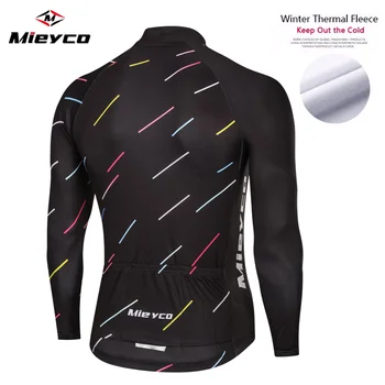 Mieyco Zimné Thermal Fleece, Cyklistické Dresy Invierno Ropa Ciclismo Dlhý Rukáv Cyklistické Oblečenie MTB Cyklistické Oblečenie Športové